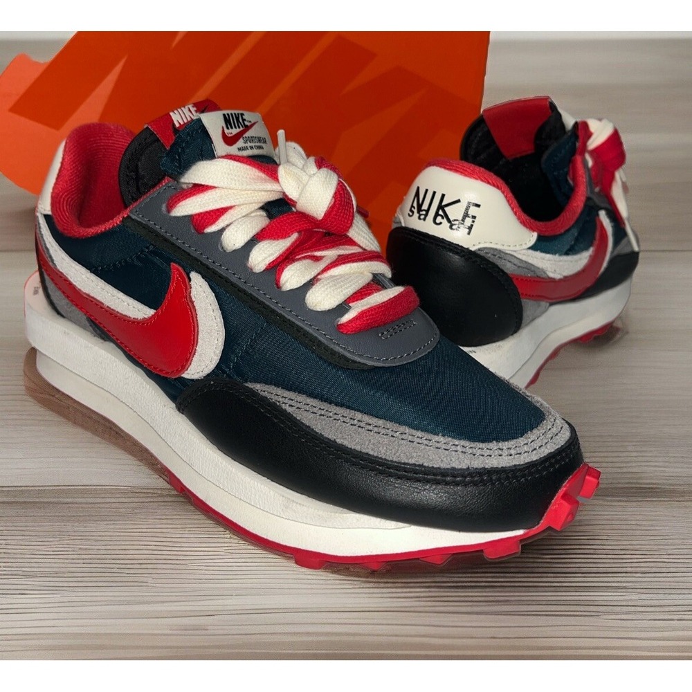 Nike LD Waffle Sacai Undercover Midnight Spruce Mens Size 5 Sneaker DJ4877-300